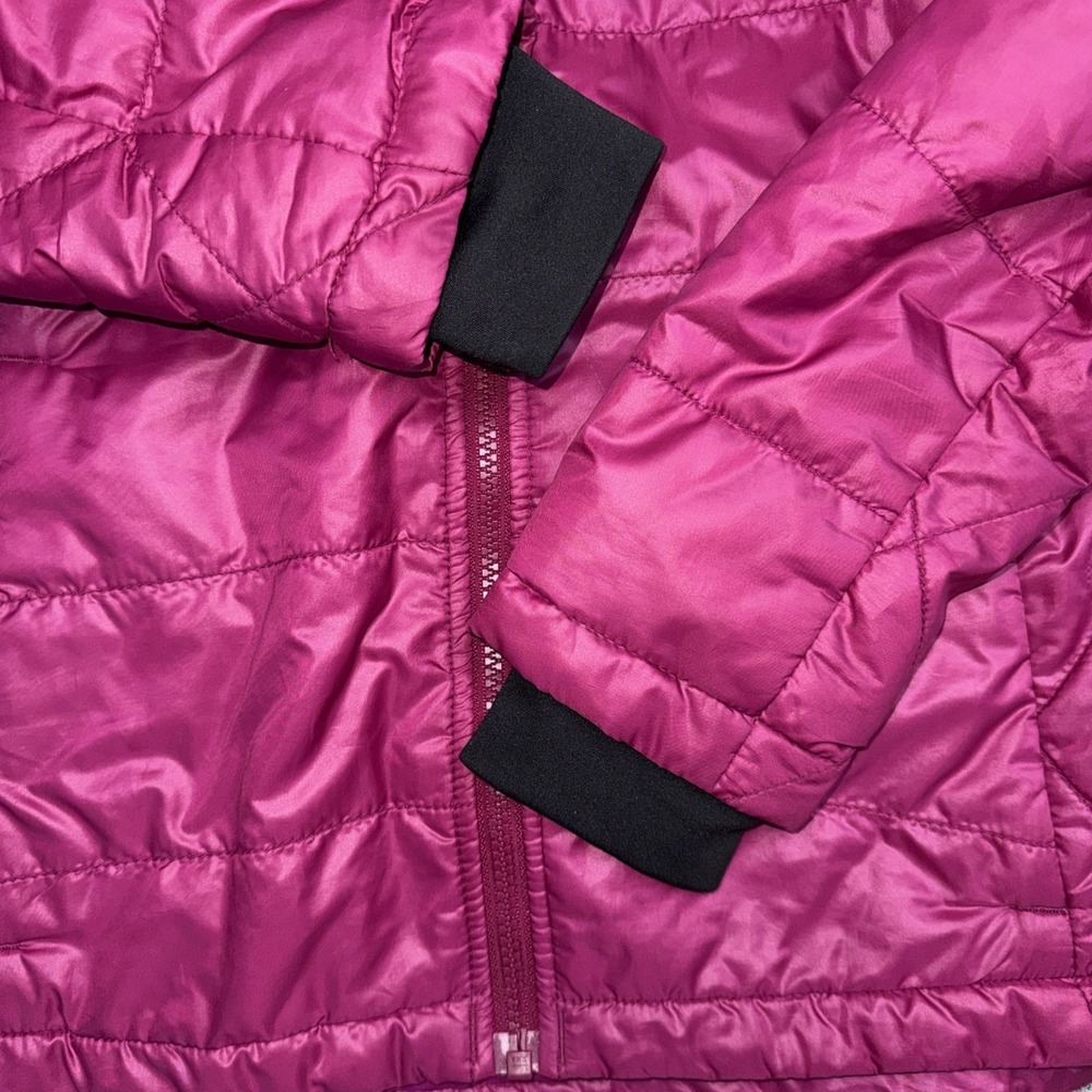 COLUMBIA Women's Interchange Puffer Jacket Coat Dark Pink Burgundy Size med - Picture 3 of 9